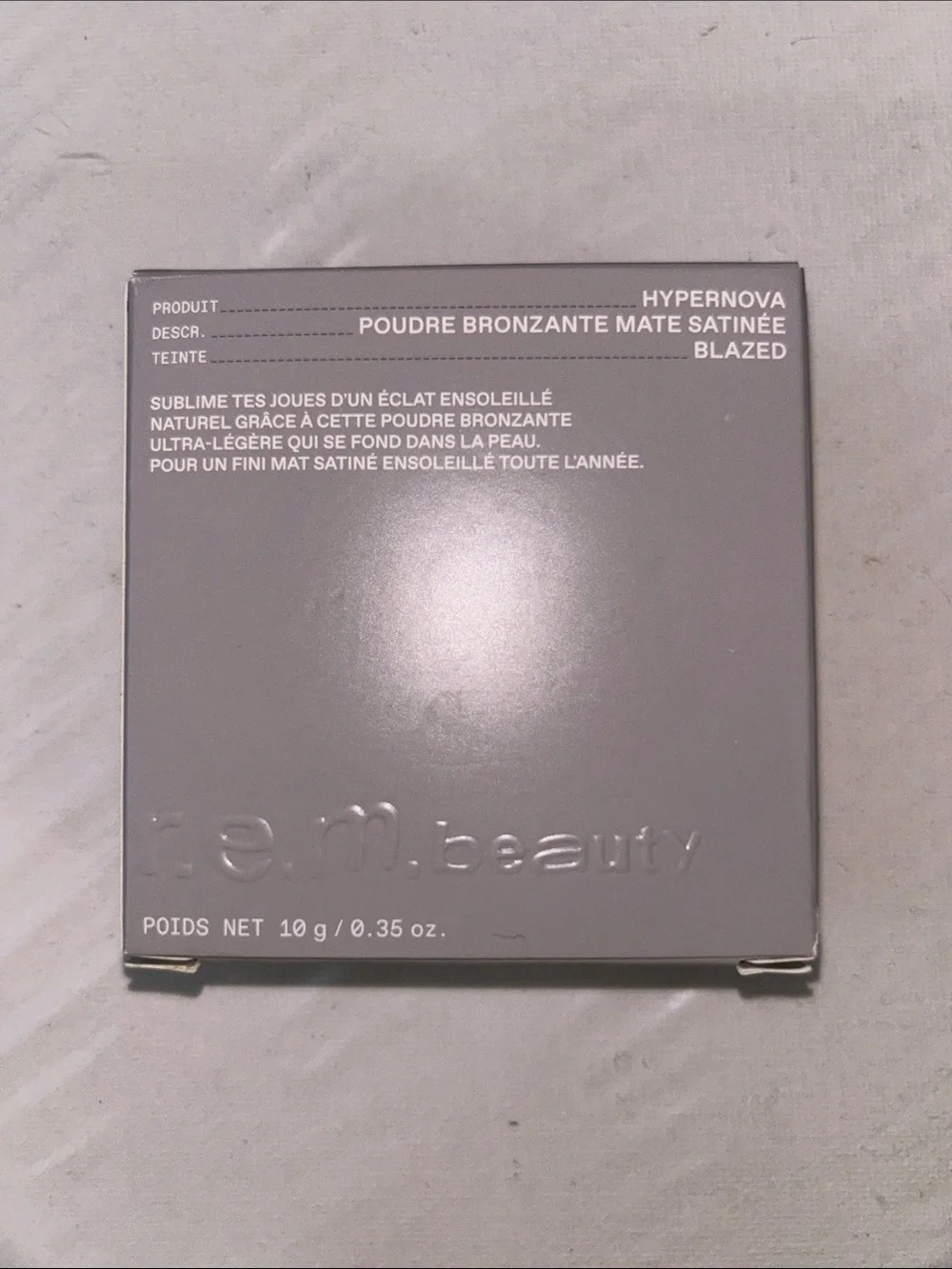 BNIB r.e.m. Beauty Hypernova Satin Matte Bronzer - Blazed